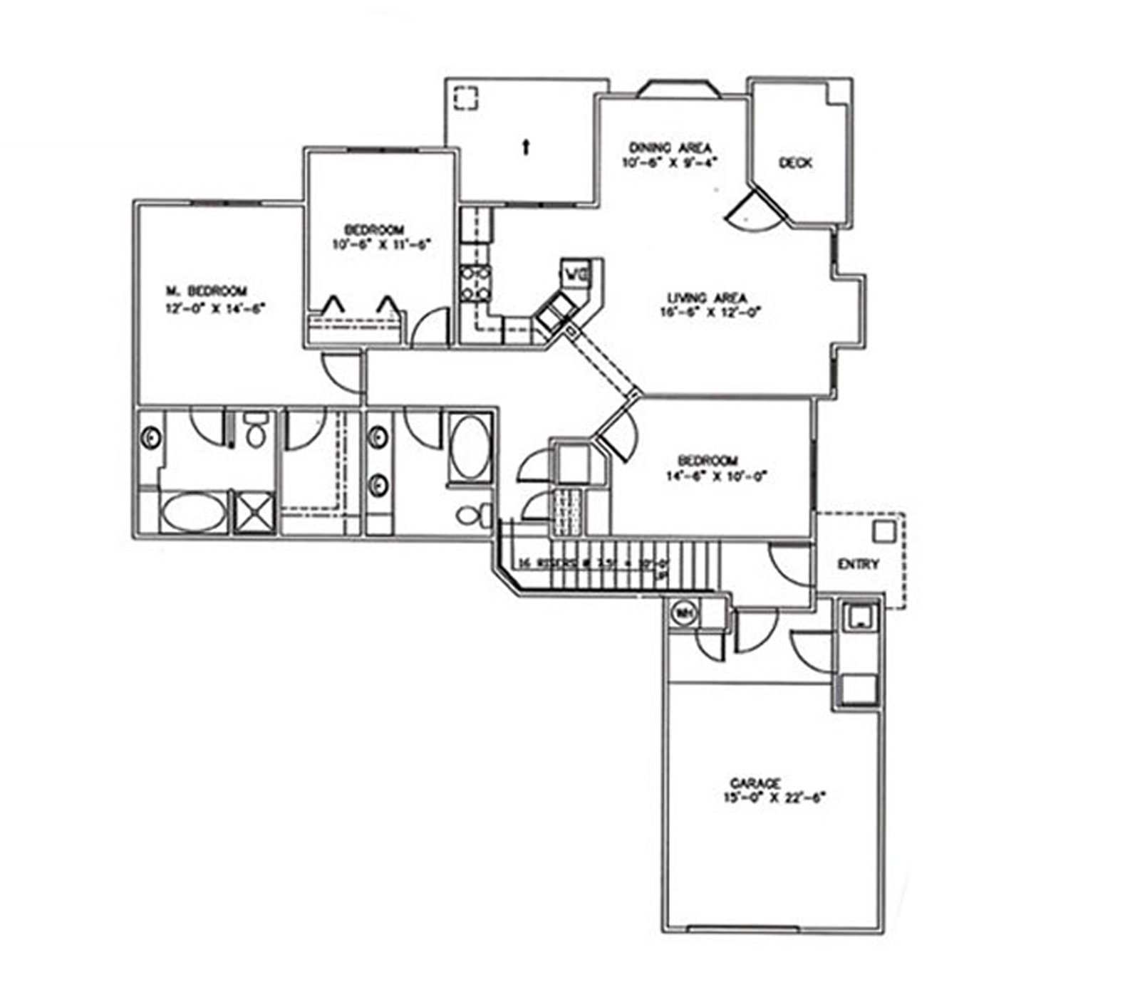 3 Bedrooms, 2 Baths, 1 Car Garage